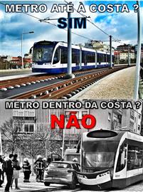 Contra o traçado proposto do Metropolitano de Superfície entre a Costa da Caparica e a Trafaria